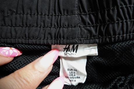 Šortky h&m sport, h&m,36