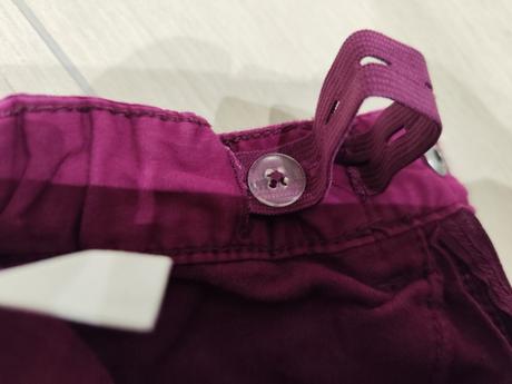 Predám dievčenské manchestrové nohavice, h&m,116