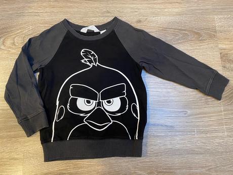Angry birds mikinka, h&m,104