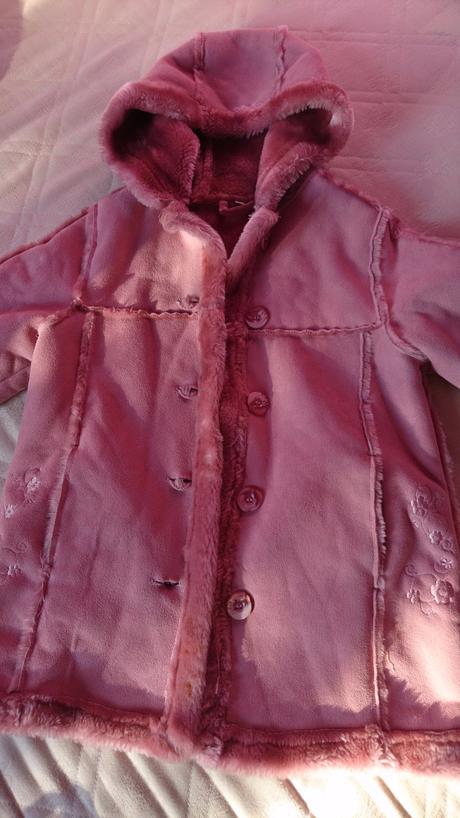 Detsky kozusok s kapucnou, 116