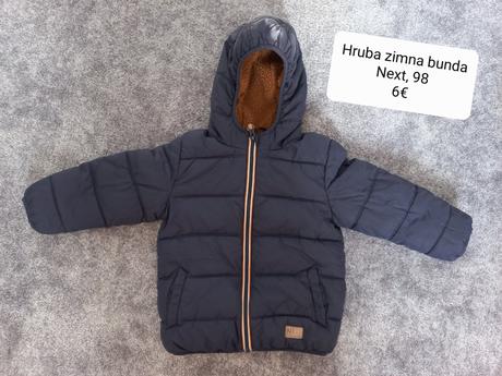 Hruba zimna bunda next, 98, next,98