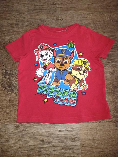 Tričko paw patrol, nickelodeon,98