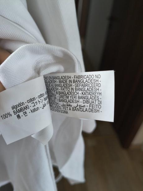 Zara bavlnený maxi oversize top, zara,l / m
