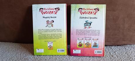 Kniha 2ks prešibané dvojčatá, 