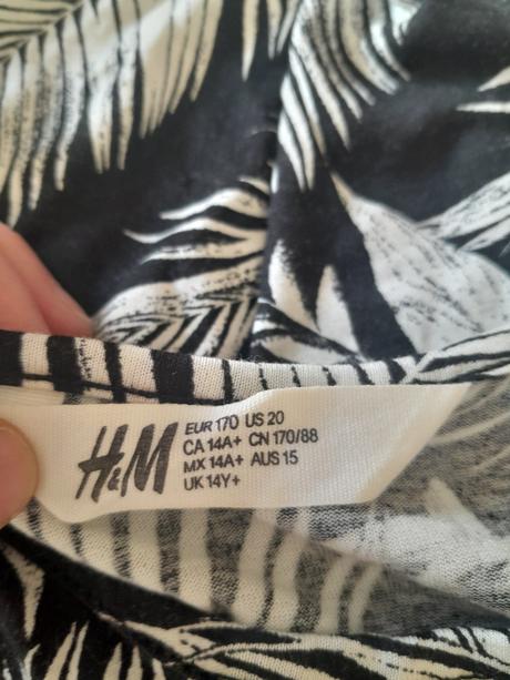 Letné šaty, h&m,170