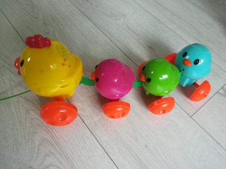 Ťahacie kura s melódiou, 