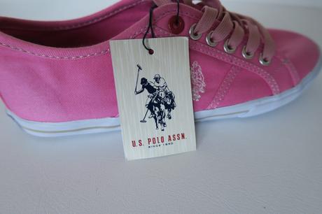 Dámske ružové tenisky, u.s. polo assn.,36