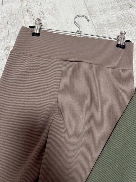 Teplejšie rebrované legíny, l