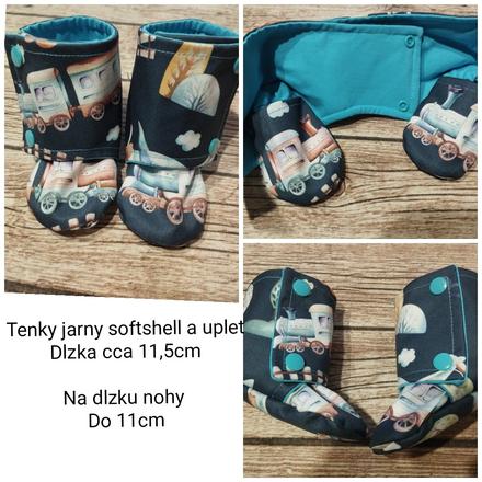 Softshellove capacky podsite upletom, teplakove, 