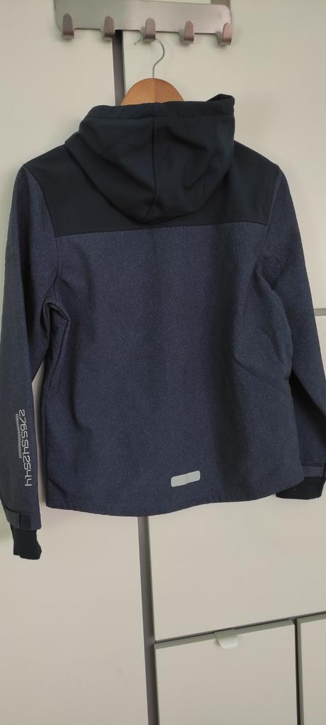 Chlapčenská softshellová bunda s kapucňou, yigga,158