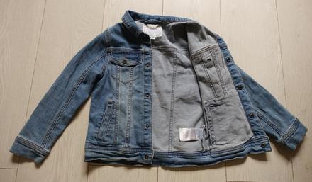 Mäkká riflová bunda vertbaudet, vertbaudet,128