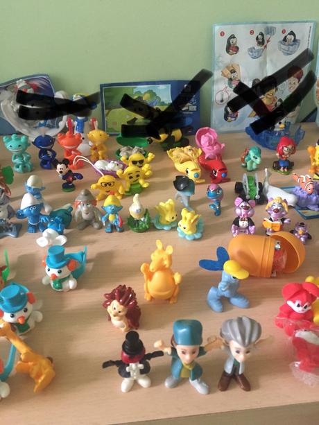 Hračky z kinder vajíčka,