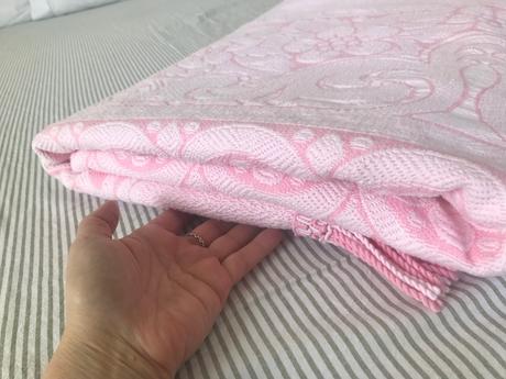 Vintage bavlnena deka na postel,