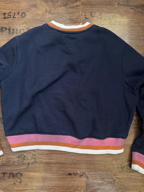 Cropnutá mikina tommy jeans, tommy hilfiger,xs