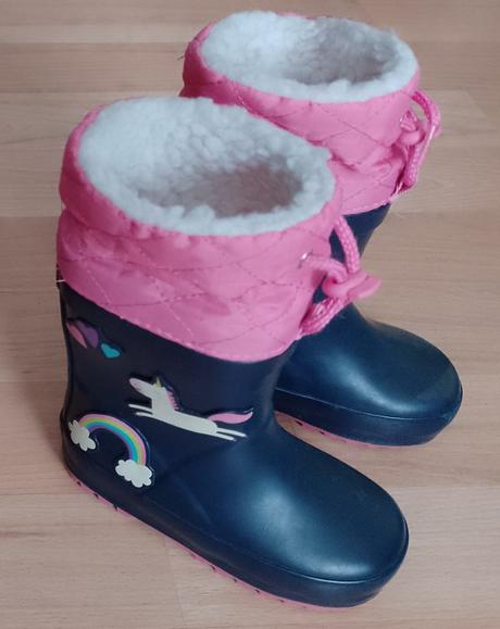 Gumenné oteplené čižmičky v.21 /+platenky zadarmo, 21