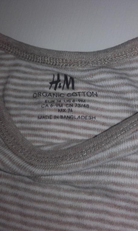 Suprava teplaky a body, h&m,74