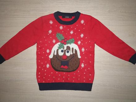Vianočný pulóvrik 98-104, george,98