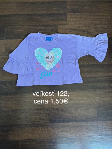 Tričko 3/4 rukáv, disney,122