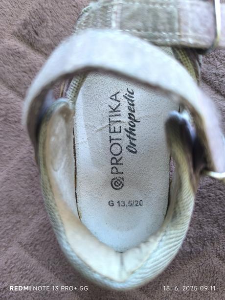 Dievčenské sandálky, protetika,20