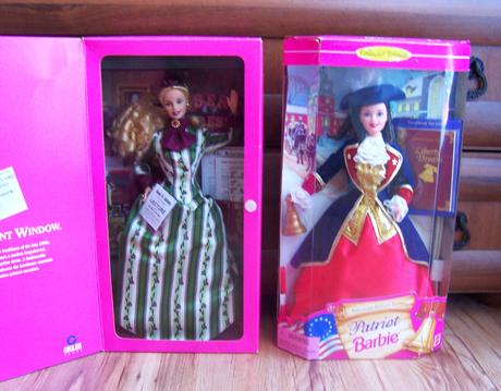 Zberateľské barbie z usa,