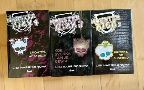 Monsret high 3x kniha, 