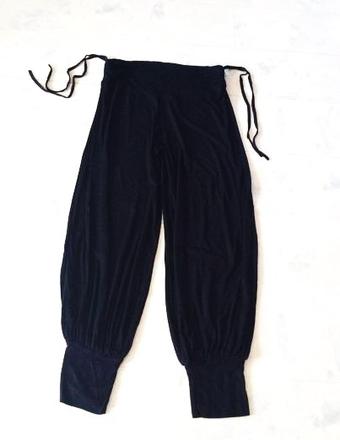 Turecké voľné tričkové nohavice, l