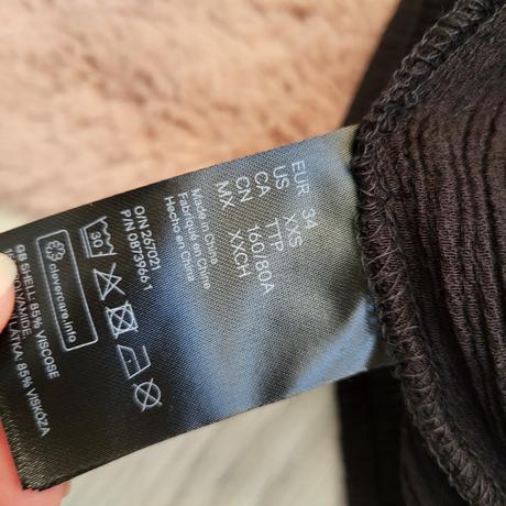 34 krepove letné saty, h&m,34