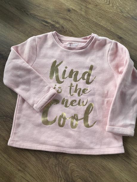 Mikina so zlatým nápisom, f&f,110