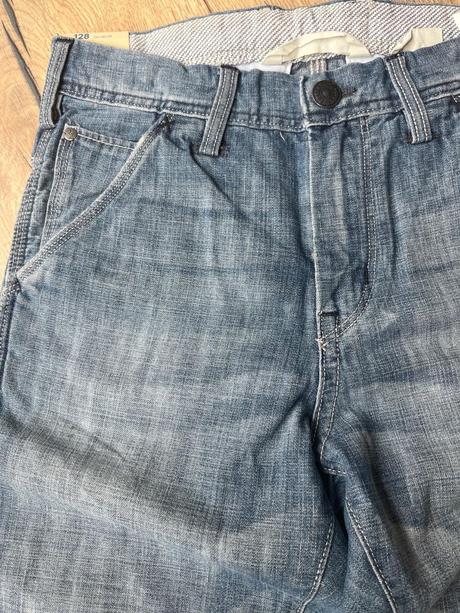 Denimove šortky, h&m,128