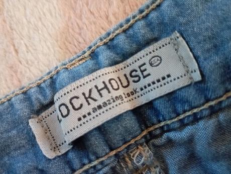 Sukňa s fodrickou, clockhouse,l