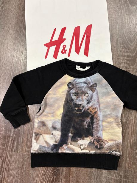 H&m štýlová mikina 98/104, h&m,98