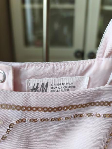 Sviatočné šaty, h&m,140