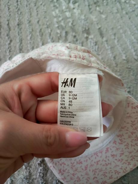 Šiltovka 9-12 mesiacov, h&m,80