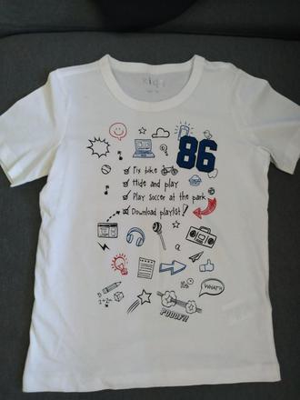 Krásne nové tričko tchibo veľ.122/228, tchibo,122