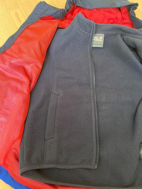 Bunda jack wolfskin 3in 1, jack wolfskin,116