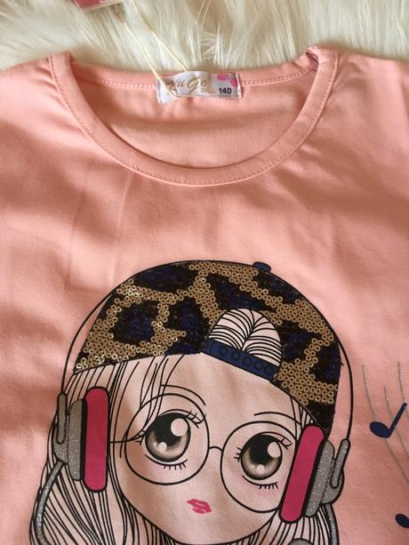 Dievčenské tričko s dlhým rukávom - viac veľkostí., kugo,146