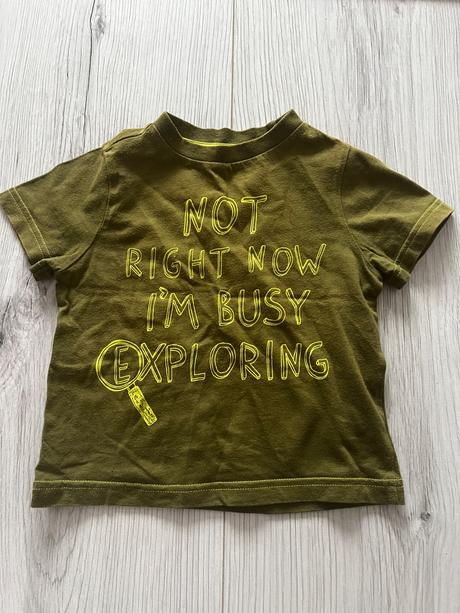 Balík kratkorukavovych tričiek na donosenie, 86–98