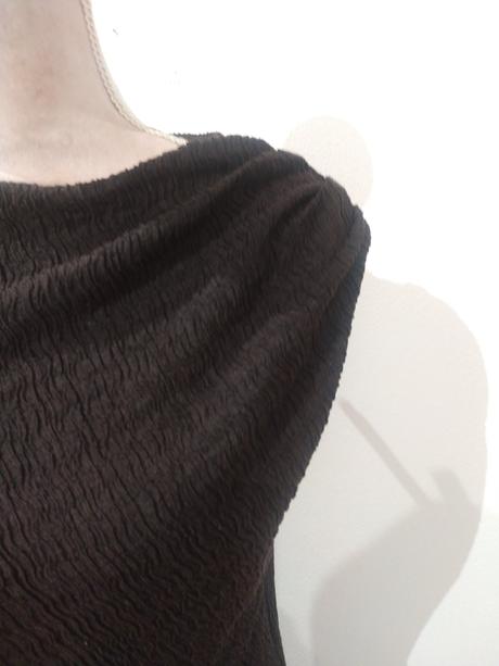 Dlhé šaty s riasenim, h&m,l