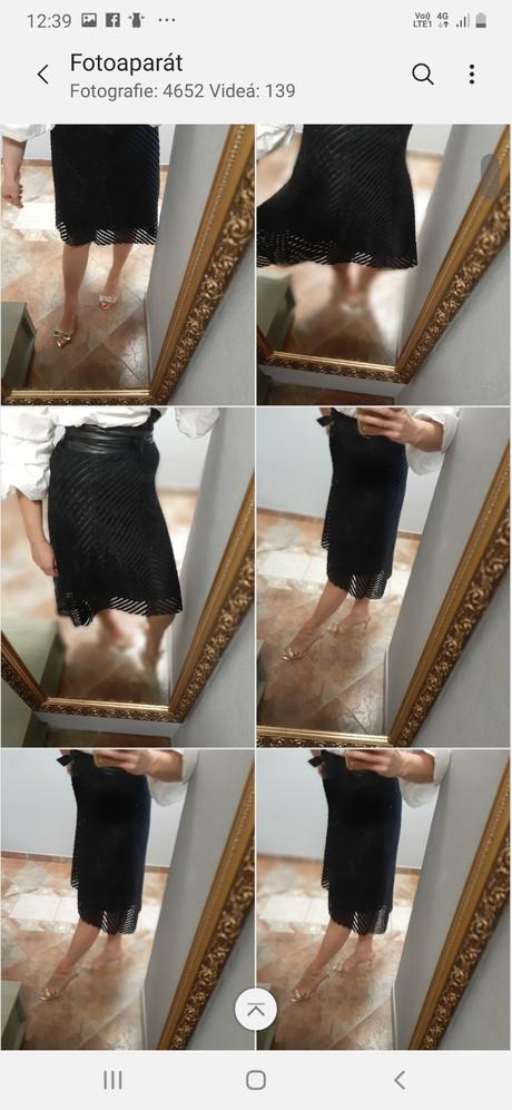 Imperial asymetrická sukňa, m