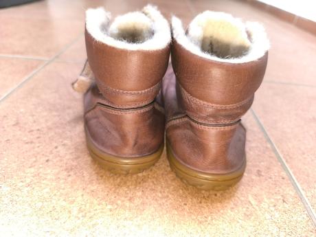 Topánky zimné barefoot lurchi nik amber rose, lurchi,30