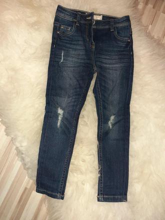 Potrhane rifle slim, next,104