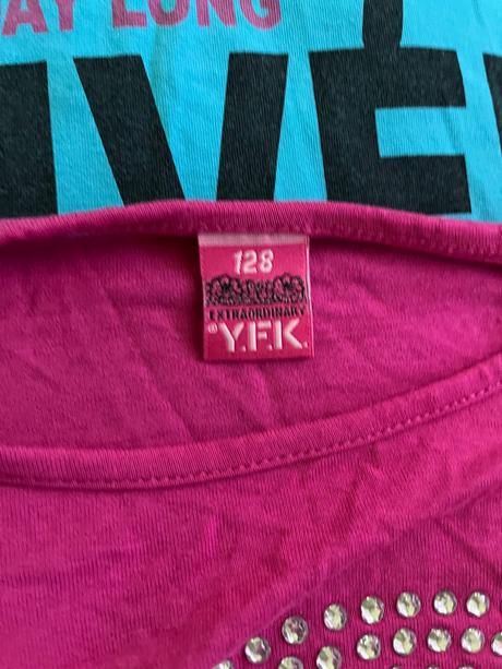 Dievcenske tricko 5 ks 9 - 11 rokov, 128