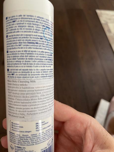 Mister baby - detské čistiace mlieko, 