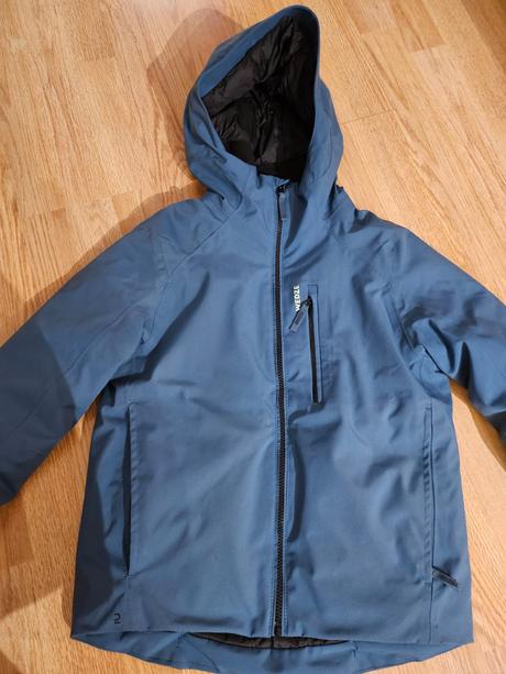 Detská lyžiarska hrejivá a nepremokavá bunda, wedze,134