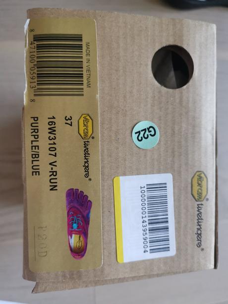 Vibram fivefingers v-run v. 37, 37