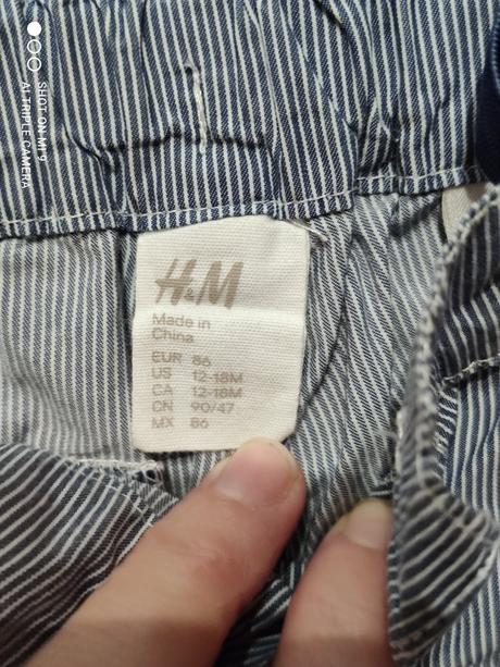 Šortky, h&m,86