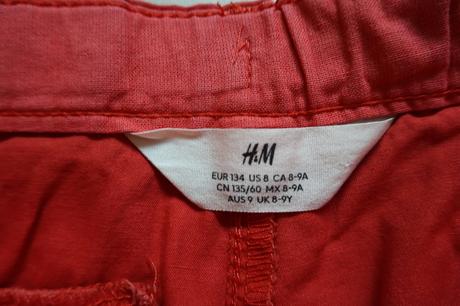 Kraťasky h&m, h&m,134