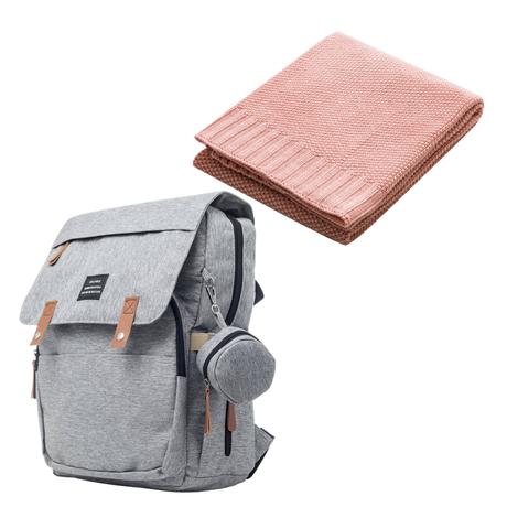 Set mamaleto - prebaľovací batoh a deka, mamaleto