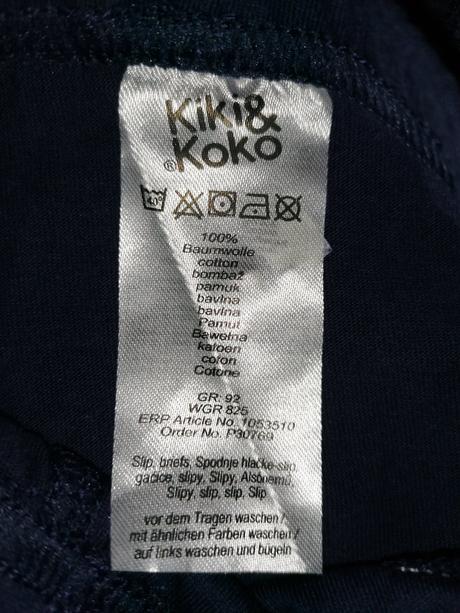 9 x bavlnené slipy, kiki&koko,92