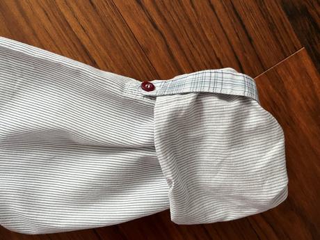 Blúzka pasikavá s aplikaciou, m